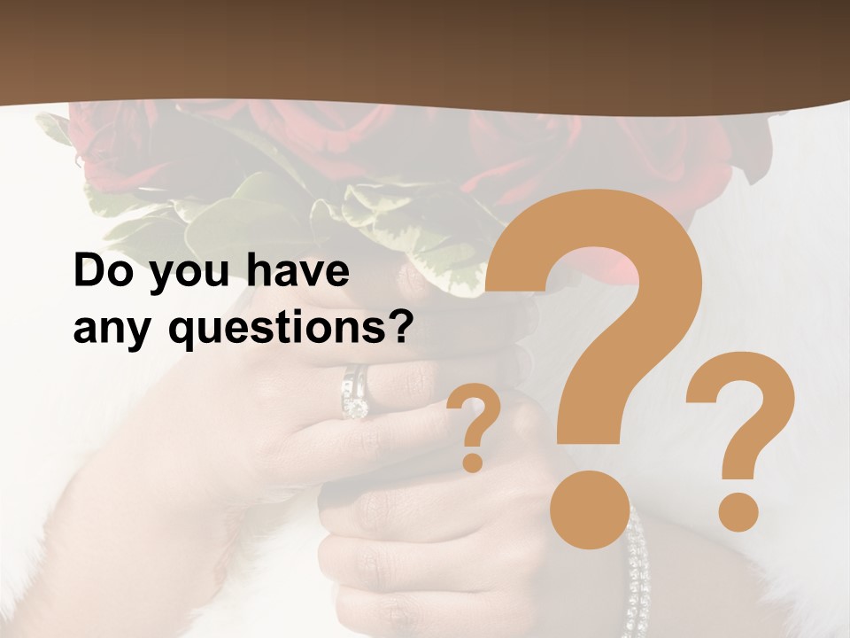 Winter Bride In Beautirul Fur Shawl Holding Bouquet Of Red Roses PowerPoint Template