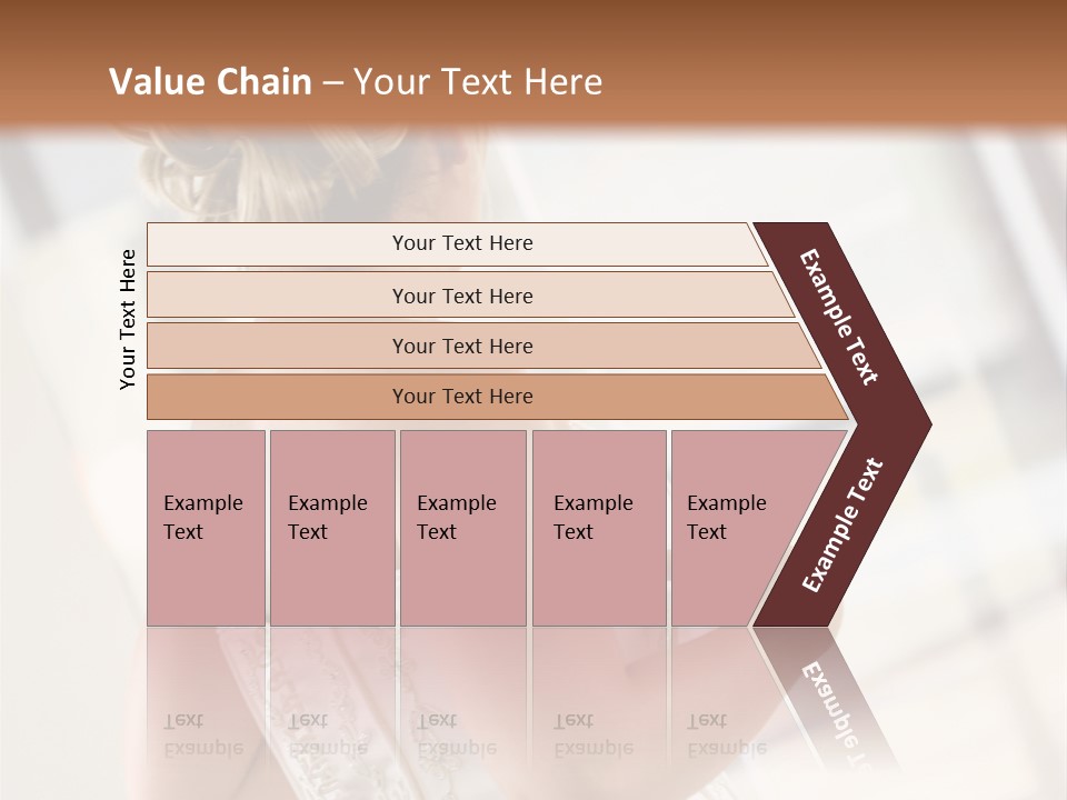 Hands Of A Person Dressing A Bride On Her Wedding Day. PowerPoint Template