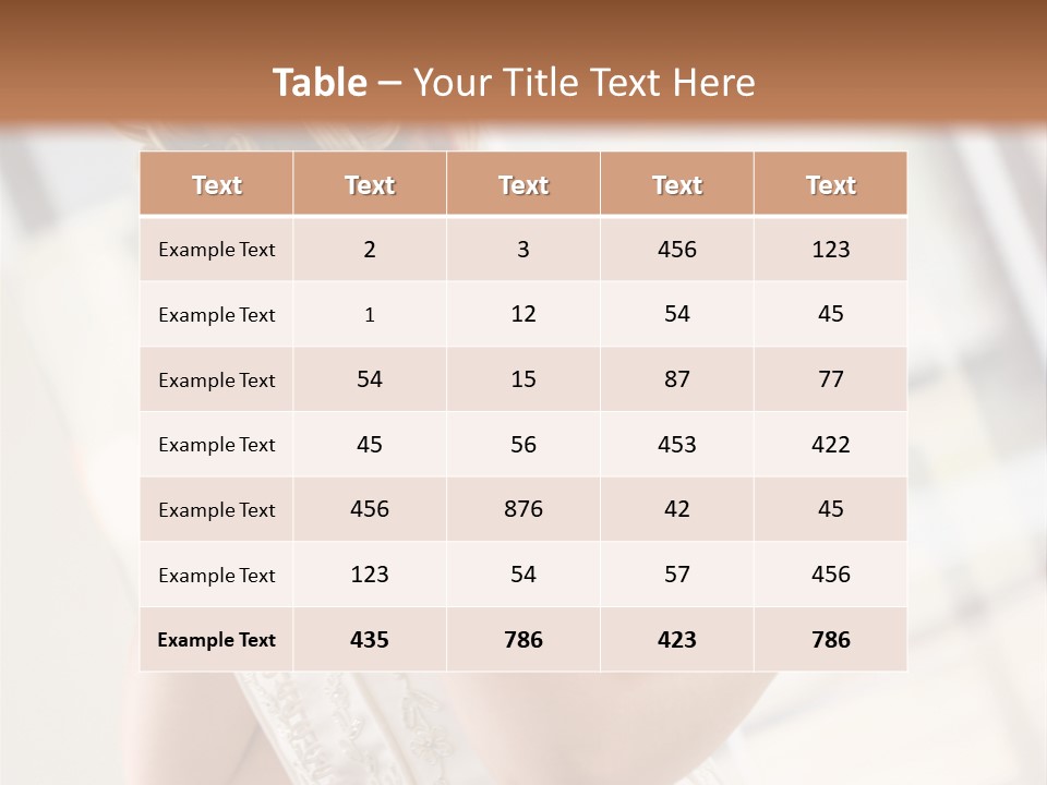 Hands Of A Person Dressing A Bride On Her Wedding Day. PowerPoint Template