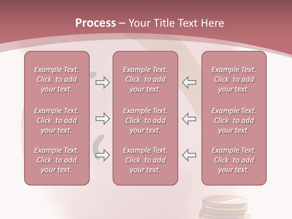 Piggy Bank With Band-Aid. Symbolizes Health-Care Costs PowerPoint Template