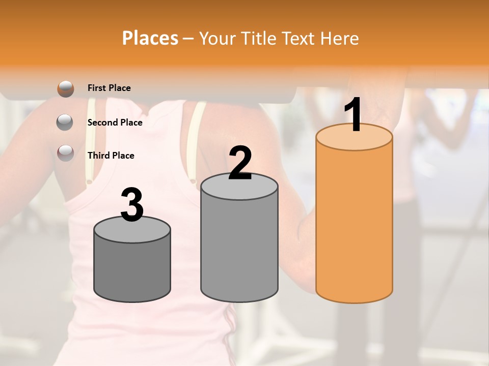 A Woman Holding Several Colorful Shopping Bags PowerPoint Template