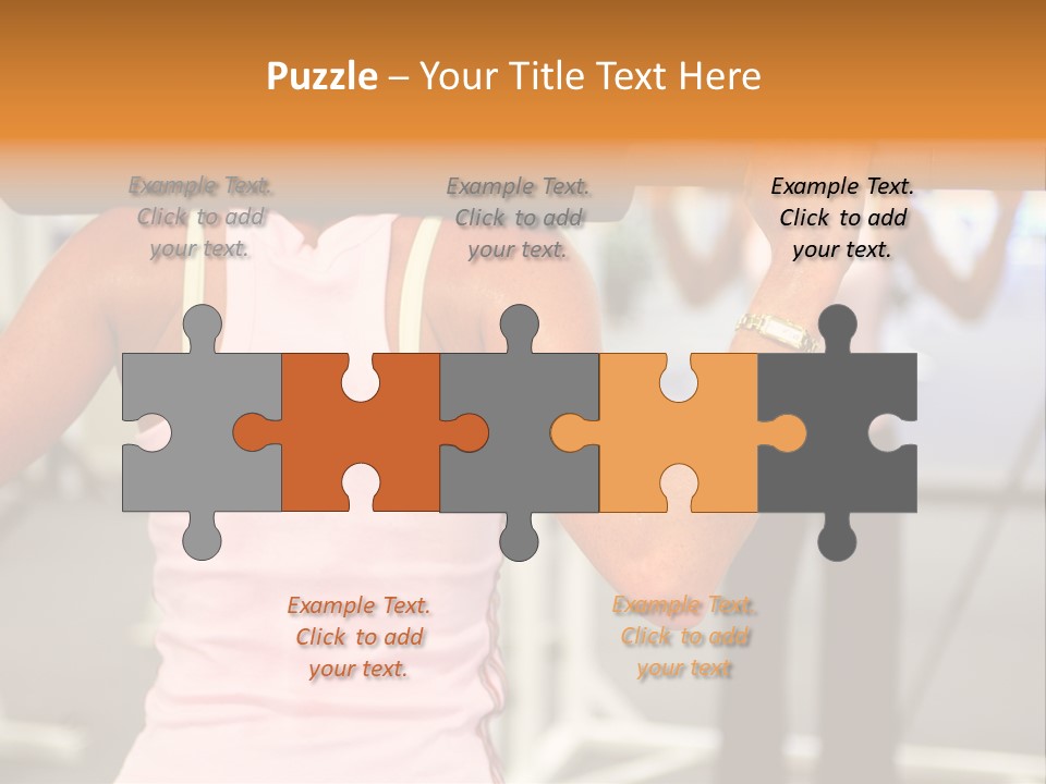 A Woman Holding Several Colorful Shopping Bags PowerPoint Template