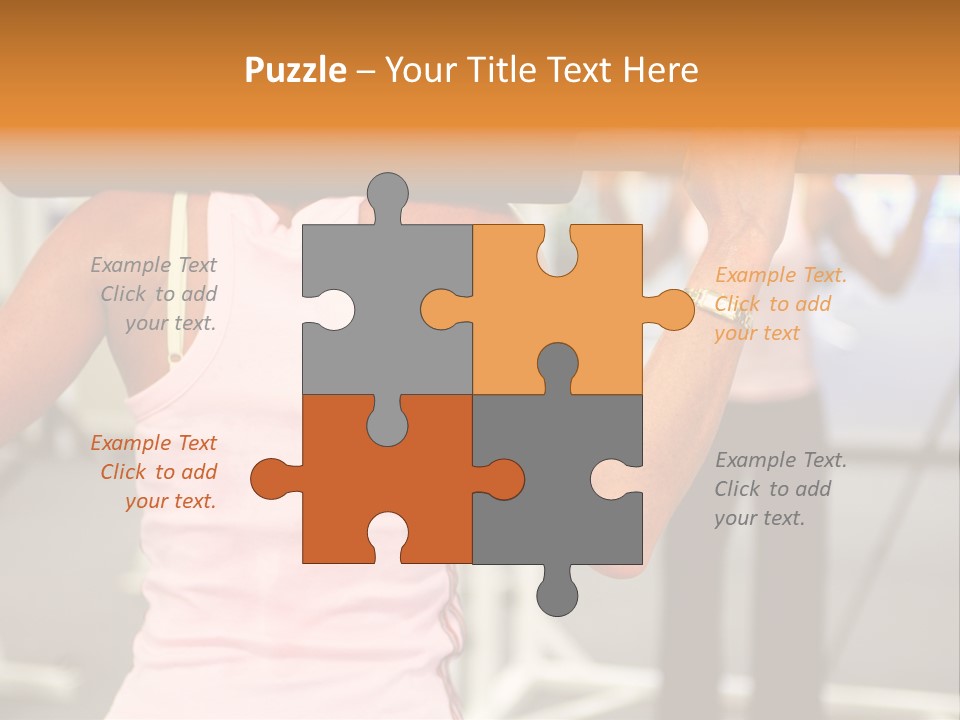 A Woman Holding Several Colorful Shopping Bags PowerPoint Template