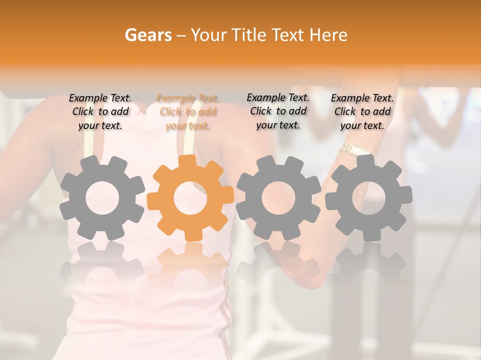 A Woman Holding Several Colorful Shopping Bags PowerPoint Template