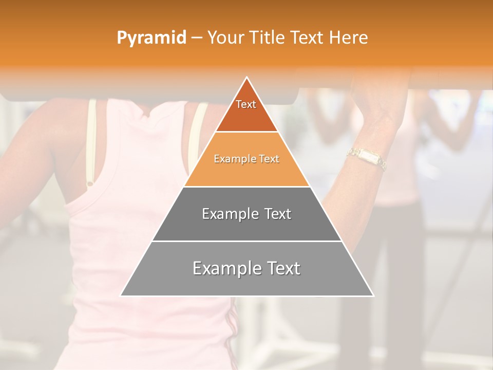 A Woman Holding Several Colorful Shopping Bags PowerPoint Template