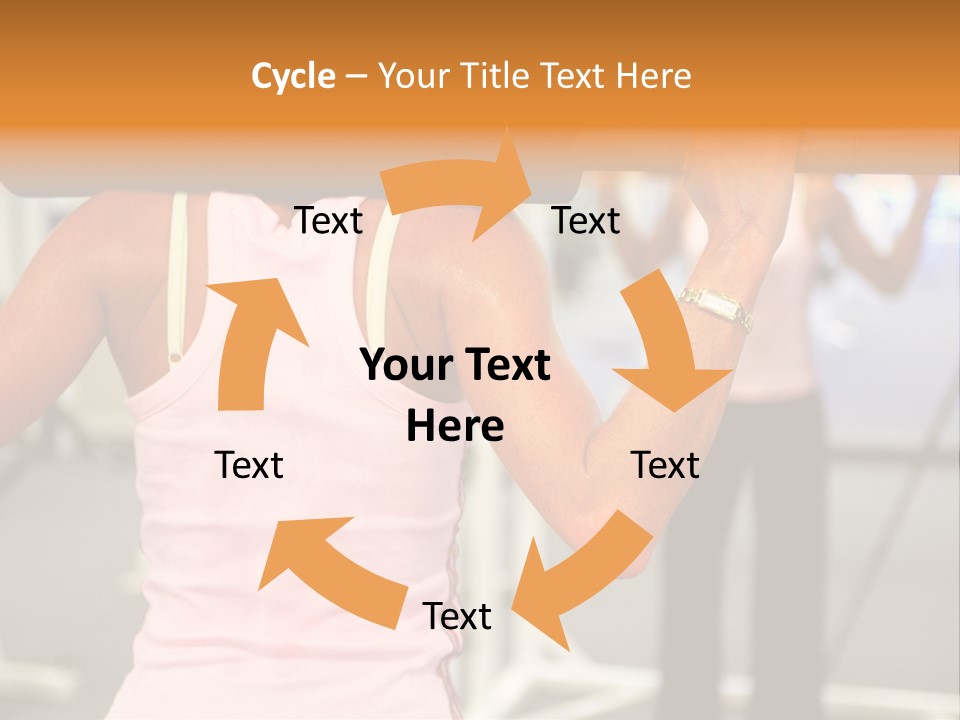 A Woman Holding Several Colorful Shopping Bags PowerPoint Template