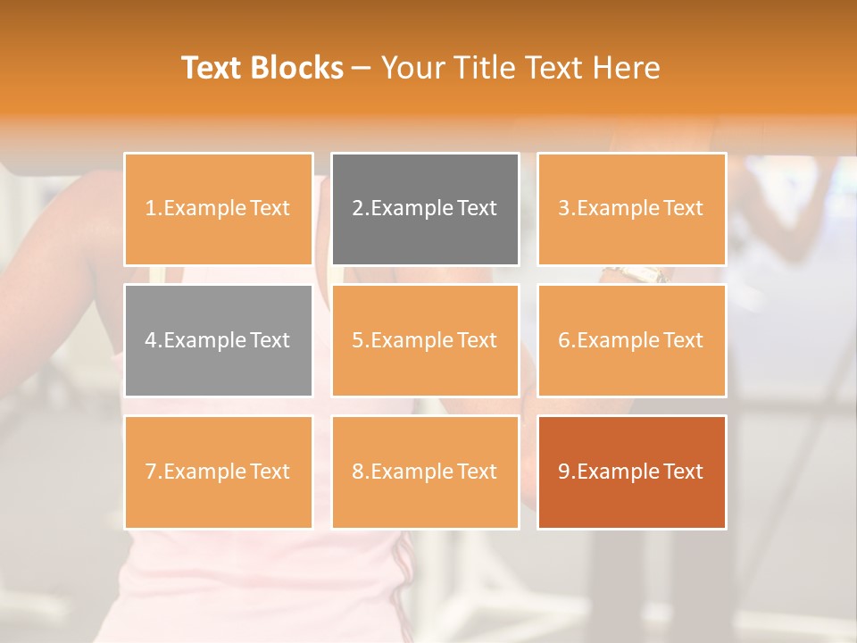 A Woman Holding Several Colorful Shopping Bags PowerPoint Template