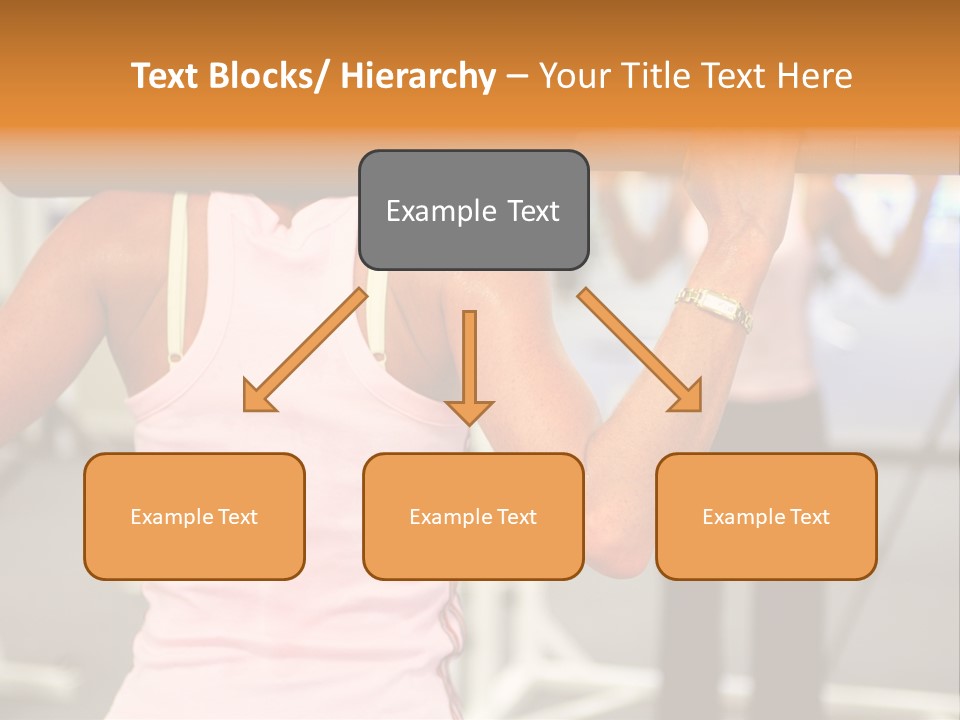 A Woman Holding Several Colorful Shopping Bags PowerPoint Template