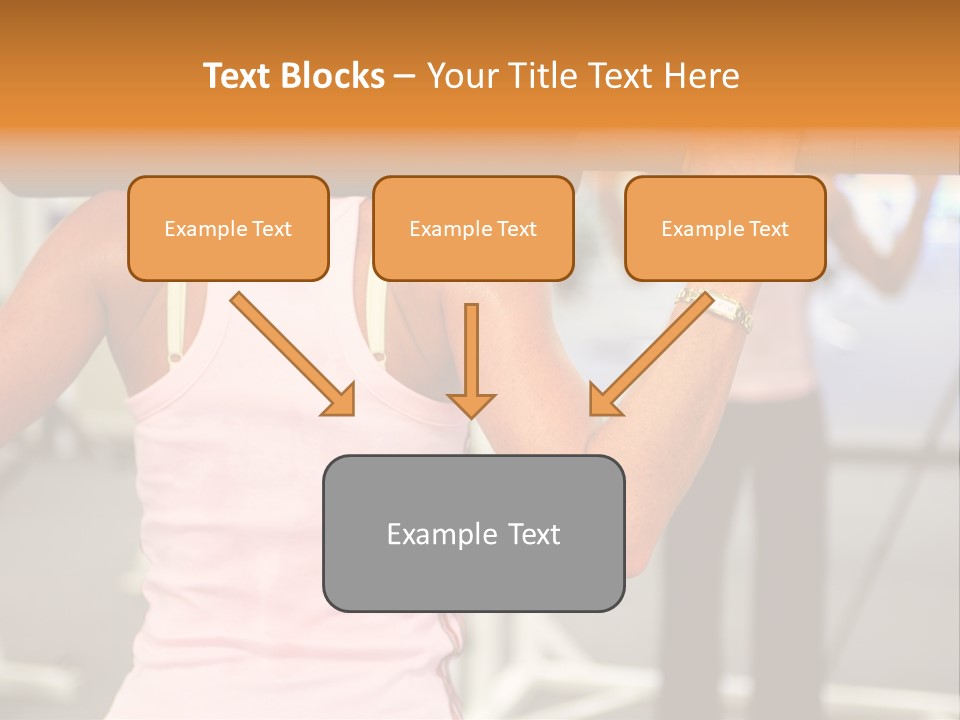 A Woman Holding Several Colorful Shopping Bags PowerPoint Template