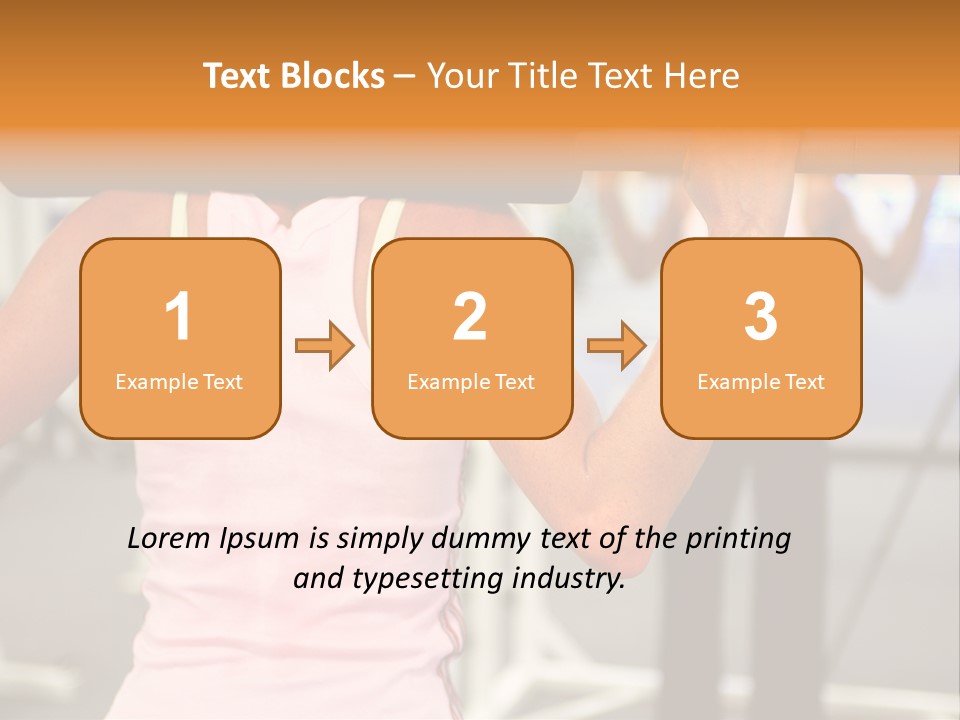 A Woman Holding Several Colorful Shopping Bags PowerPoint Template