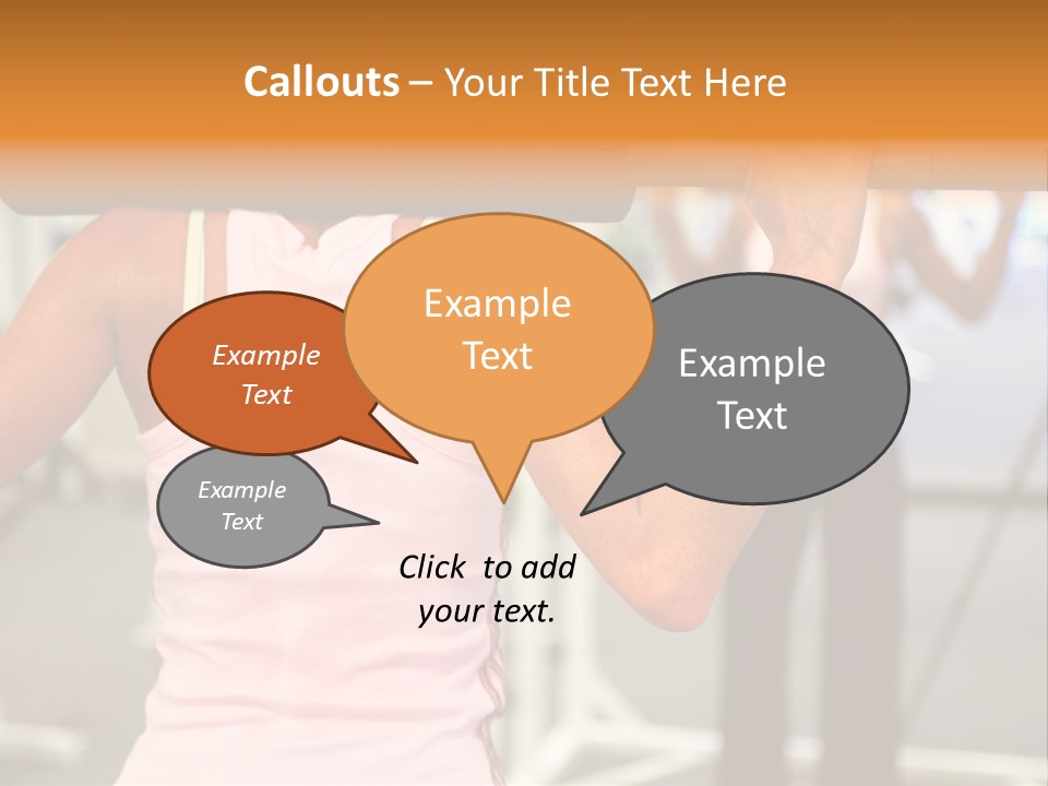 A Woman Holding Several Colorful Shopping Bags PowerPoint Template