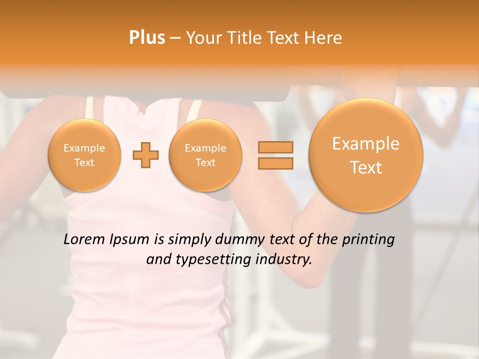 A Woman Holding Several Colorful Shopping Bags PowerPoint Template