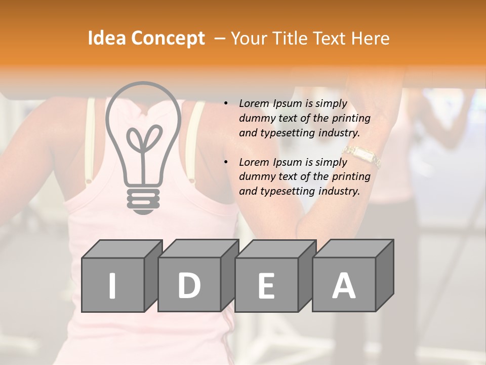 A Woman Holding Several Colorful Shopping Bags PowerPoint Template