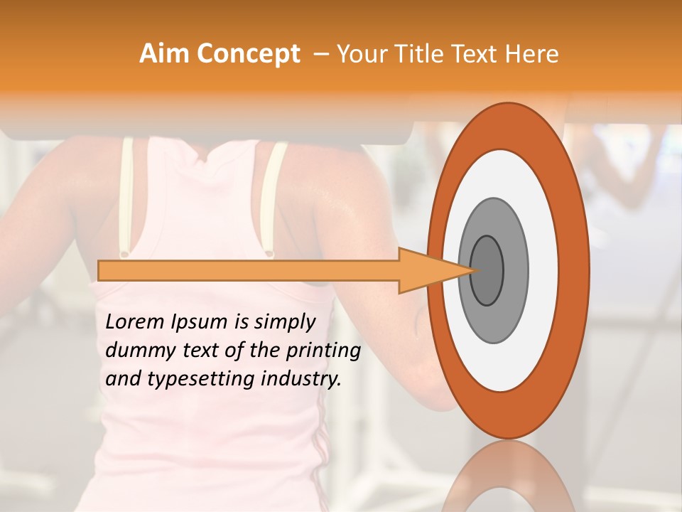 A Woman Holding Several Colorful Shopping Bags PowerPoint Template