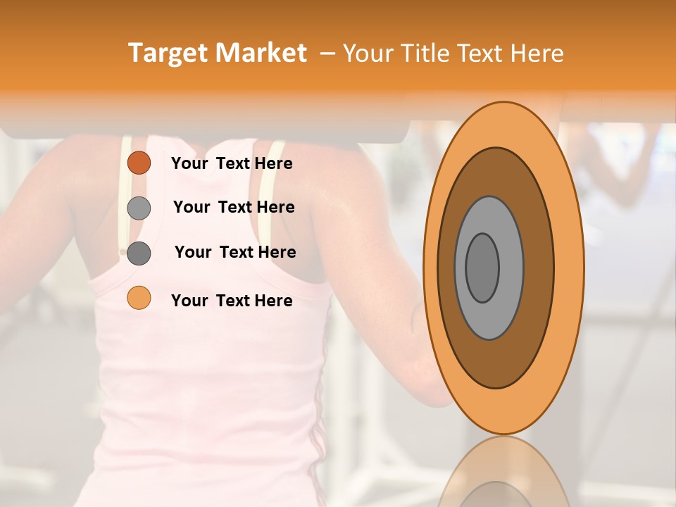 A Woman Holding Several Colorful Shopping Bags PowerPoint Template