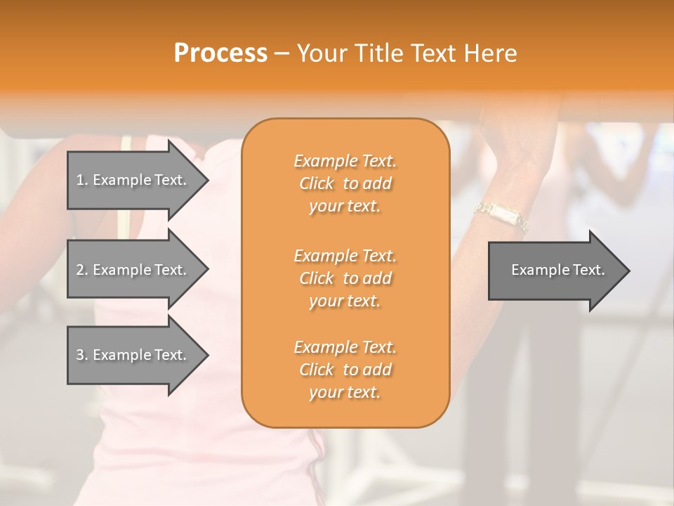 A Woman Holding Several Colorful Shopping Bags PowerPoint Template