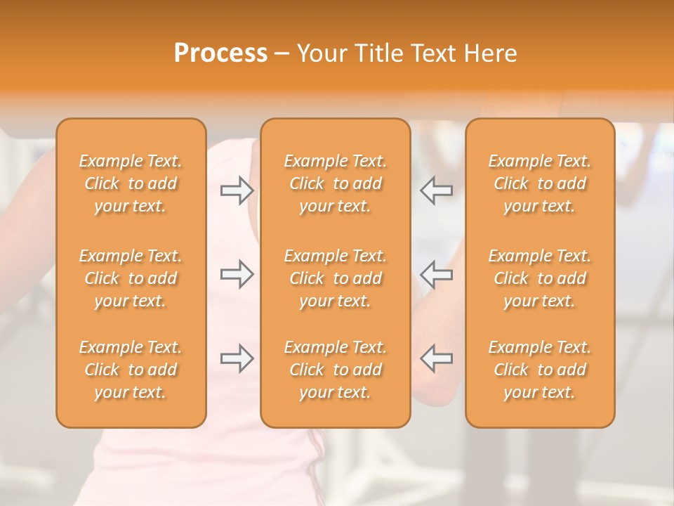 A Woman Holding Several Colorful Shopping Bags PowerPoint Template