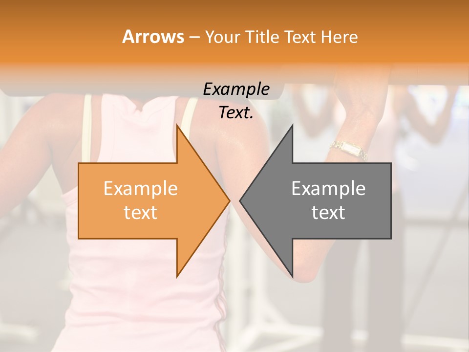 A Woman Holding Several Colorful Shopping Bags PowerPoint Template