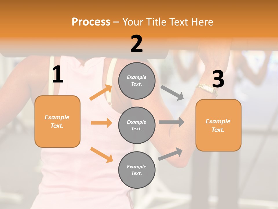 A Woman Holding Several Colorful Shopping Bags PowerPoint Template