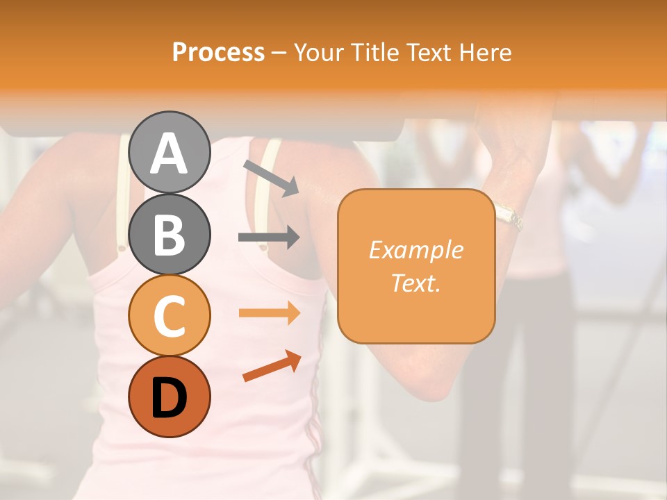 A Woman Holding Several Colorful Shopping Bags PowerPoint Template