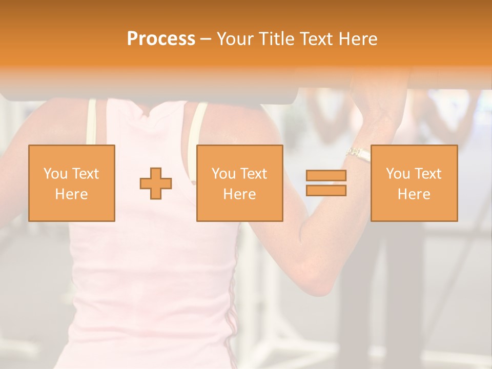 A Woman Holding Several Colorful Shopping Bags PowerPoint Template