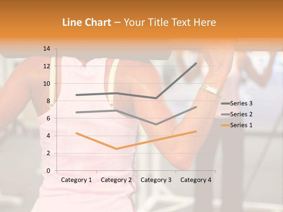 A Woman Holding Several Colorful Shopping Bags PowerPoint Template