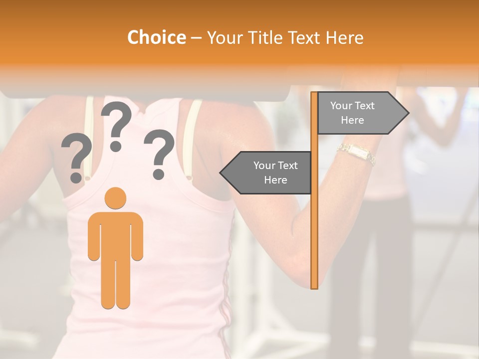 A Woman Holding Several Colorful Shopping Bags PowerPoint Template