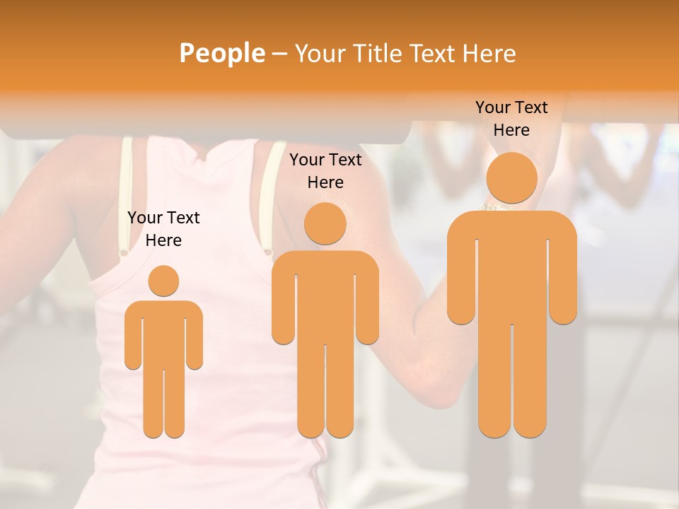 A Woman Holding Several Colorful Shopping Bags PowerPoint Template