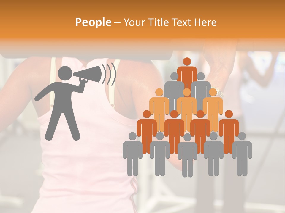 A Woman Holding Several Colorful Shopping Bags PowerPoint Template