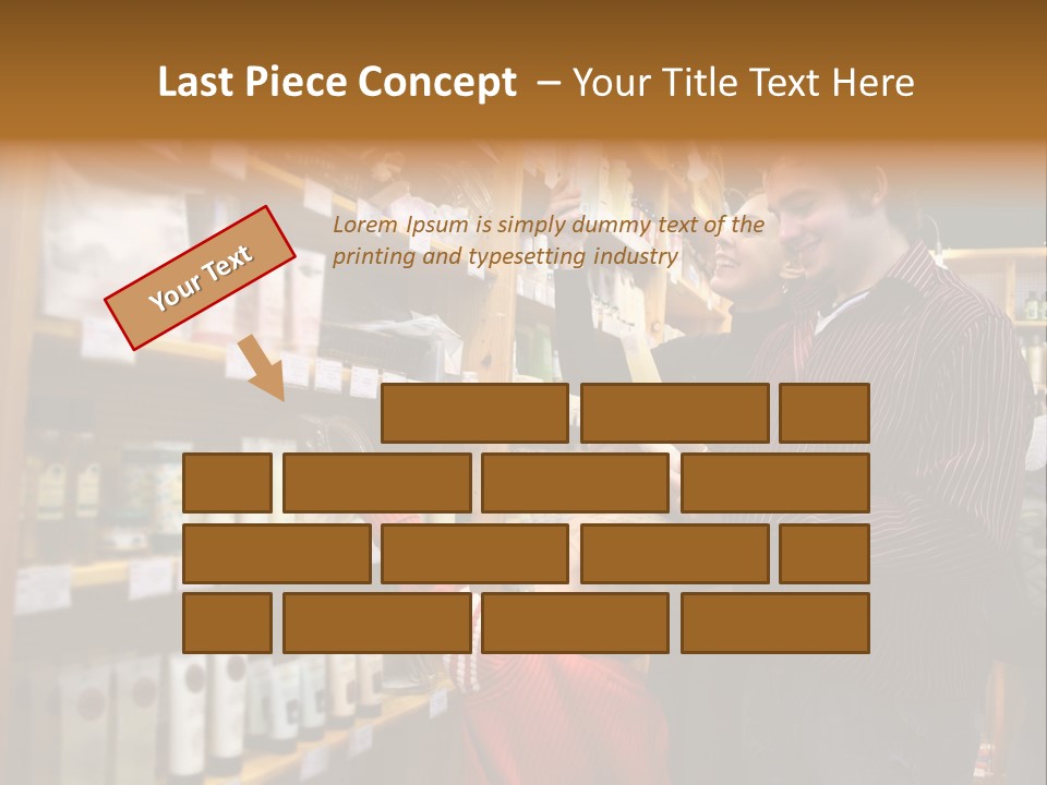 Family In Healthcare Shop PowerPoint Template