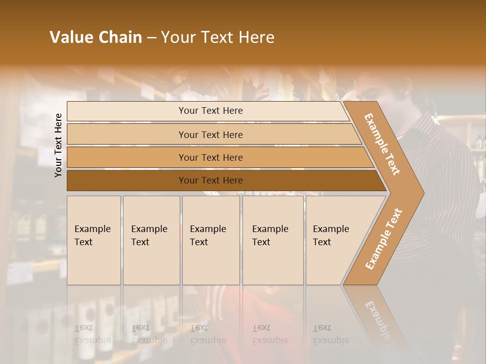 Family In Healthcare Shop PowerPoint Template