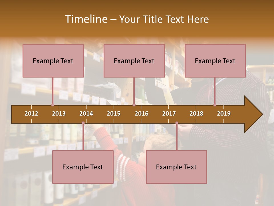 Family In Healthcare Shop PowerPoint Template