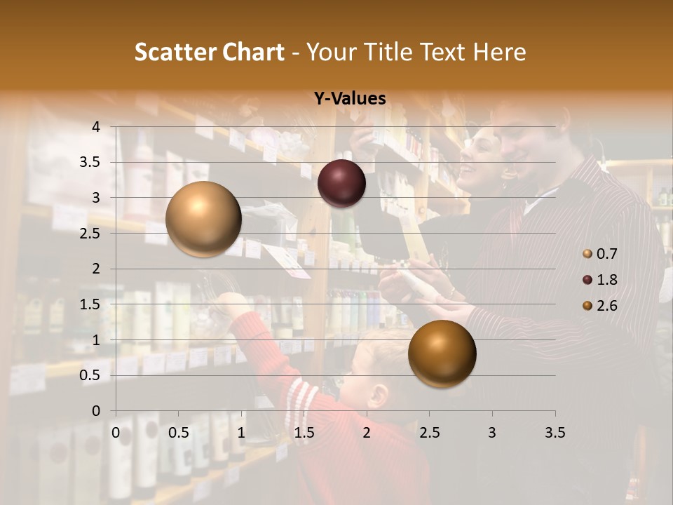 Family In Healthcare Shop PowerPoint Template