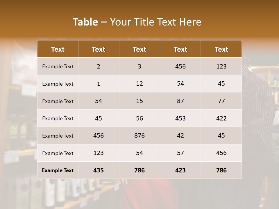 Family In Healthcare Shop PowerPoint Template