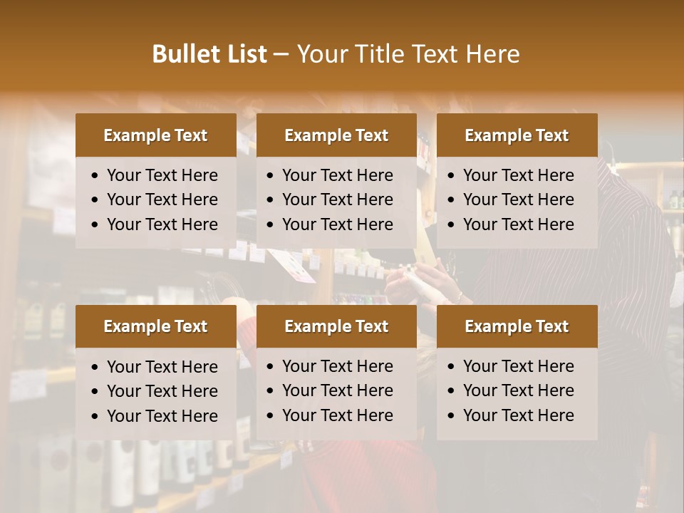 Family In Healthcare Shop PowerPoint Template