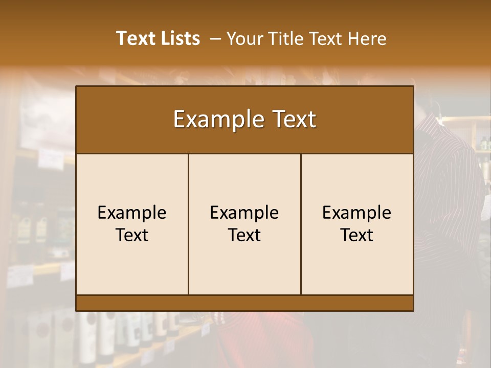 Family In Healthcare Shop PowerPoint Template