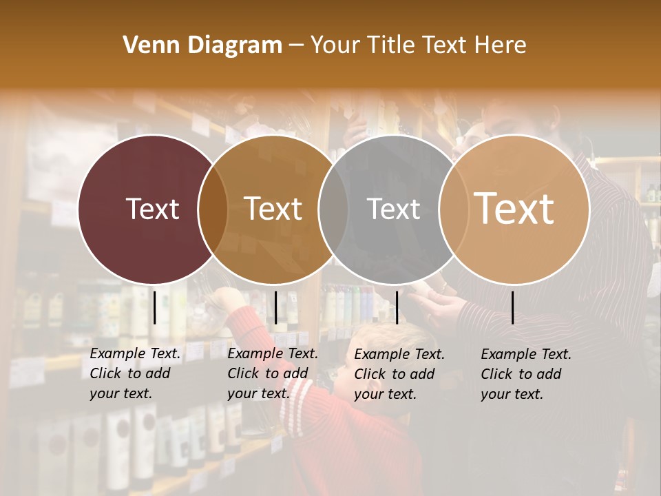 Family In Healthcare Shop PowerPoint Template