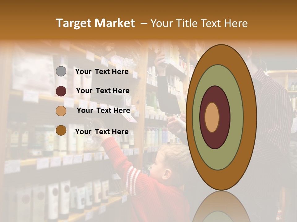 Family In Healthcare Shop PowerPoint Template