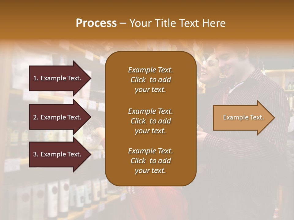 Family In Healthcare Shop PowerPoint Template