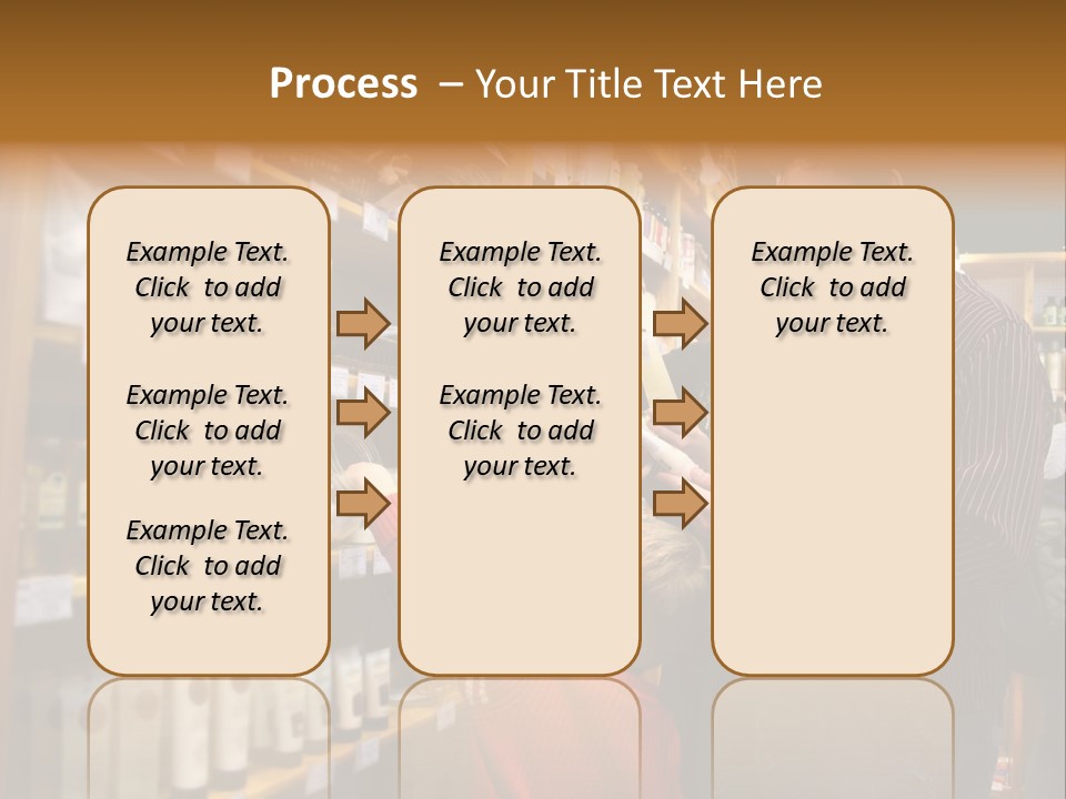 Family In Healthcare Shop PowerPoint Template