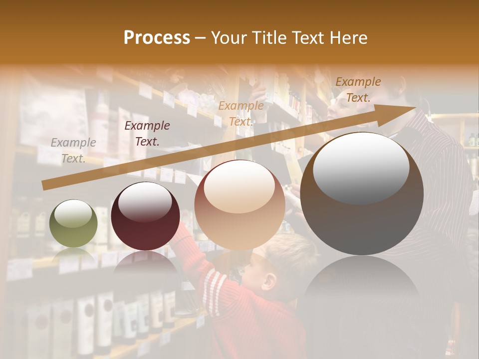 Family In Healthcare Shop PowerPoint Template