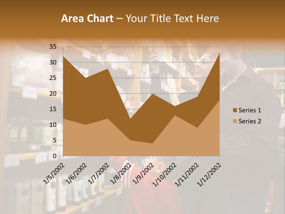 Family In Healthcare Shop PowerPoint Template