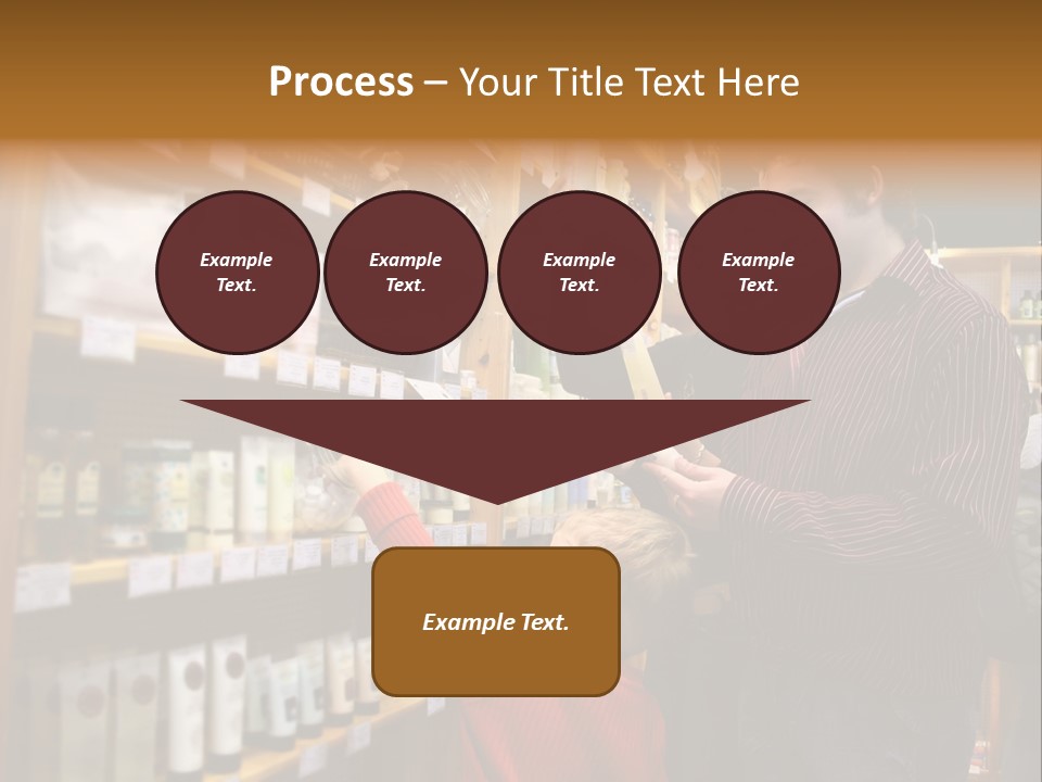 Family In Healthcare Shop PowerPoint Template