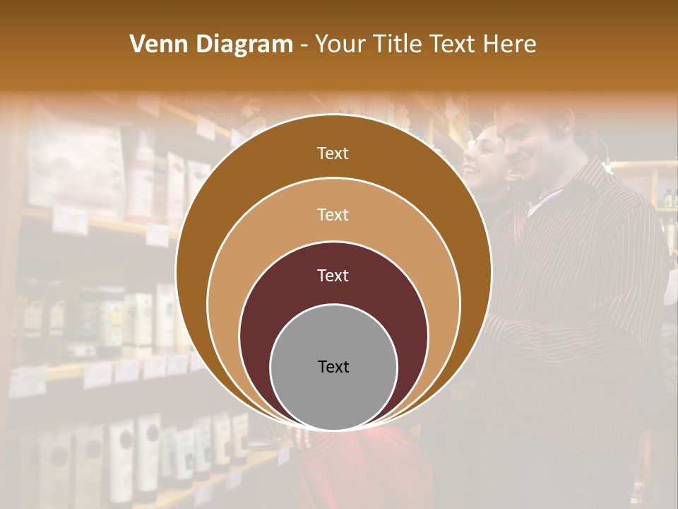 Family In Healthcare Shop PowerPoint Template