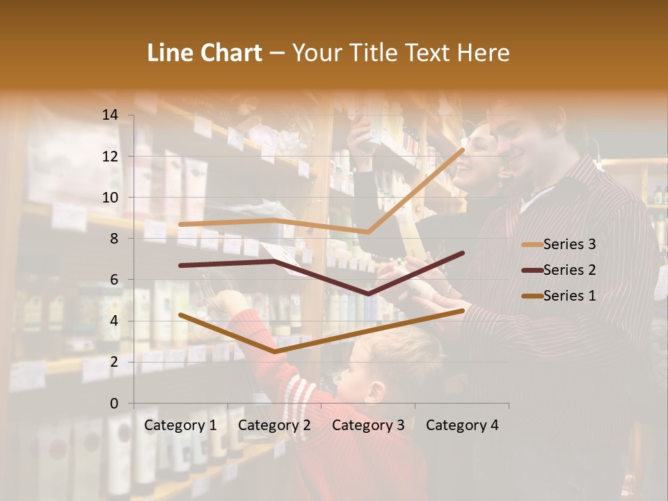 Family In Healthcare Shop PowerPoint Template