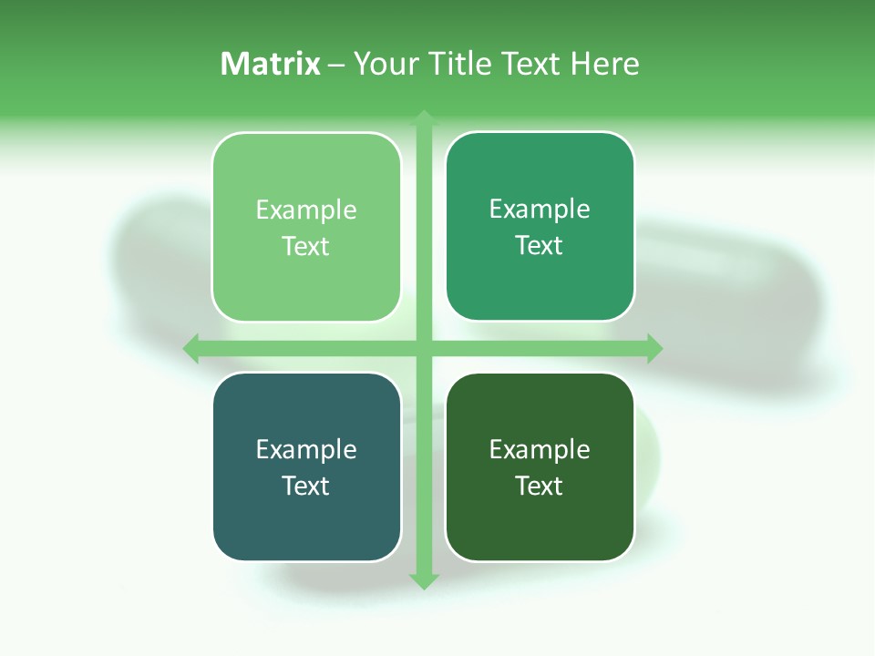 Green Capsule 1 PowerPoint Template