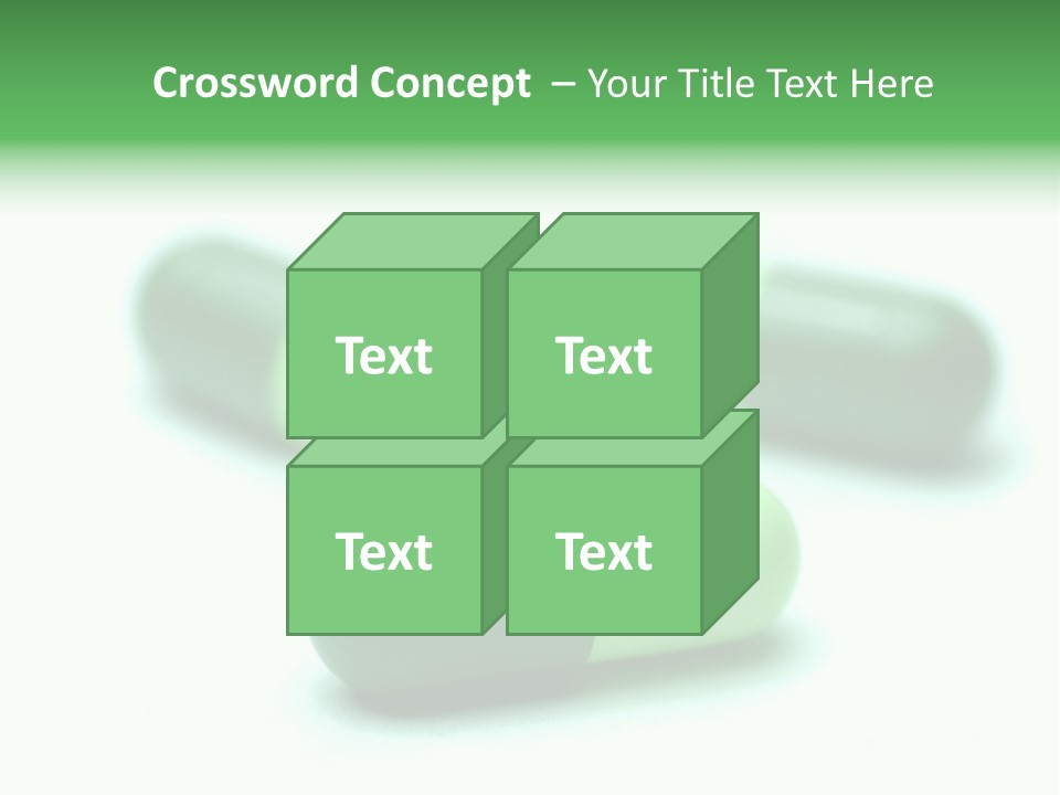 Green Capsule 1 PowerPoint Template
