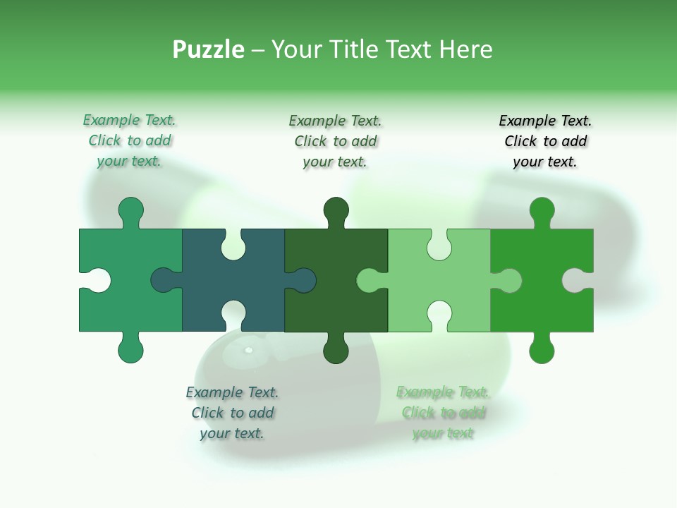Green Capsule 1 PowerPoint Template