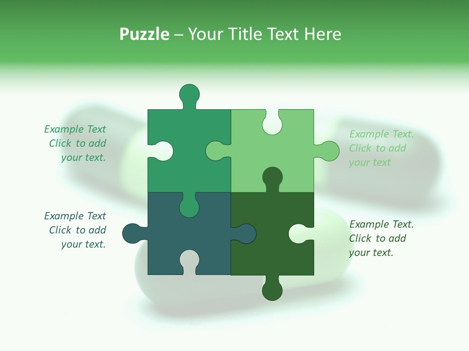 Green Capsule 1 PowerPoint Template