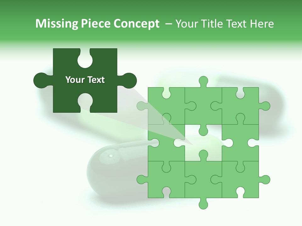 Green Capsule 1 PowerPoint Template